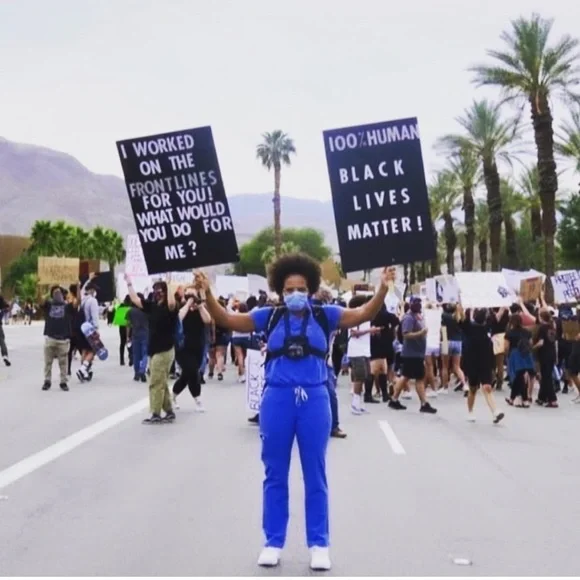 NWT FIGS Zamora Joggers Scrub Pants Winning Blue lo - Picture 11 of 11